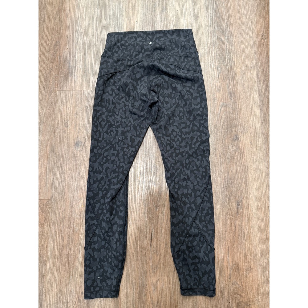 Lululemon Invigorate High Rise Tight 25 Heritage 365 Camo Deep Coal Multi Size 6